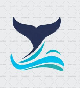 Walflosse und Wasser